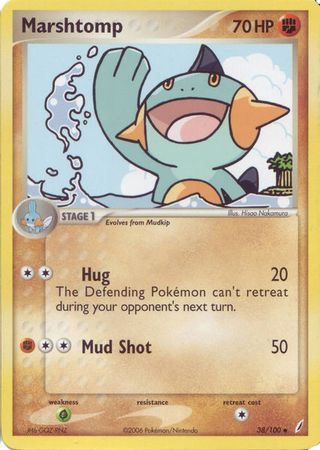 Marshtomp  (EX Crystal Guardians Nintendo)